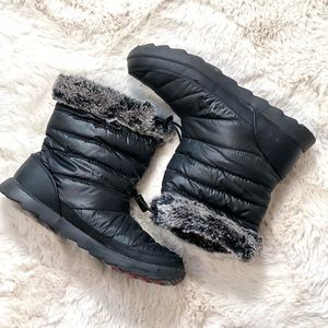 The NORTH FACE Thermoball winter snow boots, 8.